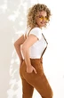Комбинезон 421 горчица Euro Moda