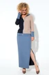 Костюм с юбкой 445 Euro Moda