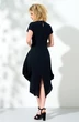 Платье 452 черный Euro Moda