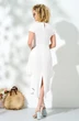 Платье 452 белый Euro Moda