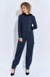 Костюм брючный 460 синий Euro Moda