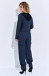 Костюм брючный 460 синий Euro Moda