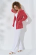 Костюм брючный 516 коралл Euro Moda