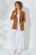 Костюм брючный 516 горчица Euro Moda