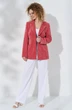 Костюм брючный 516 коралл Euro Moda