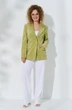 Костюм брючный 516 салат Euro Moda