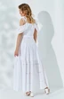 Платье-сарафан 524 белый Euro Moda