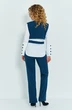 Костюм брючный 534 морская волна Euro Moda
