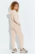 Спортивный костюм 586 бежевый Euro Moda