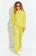 Спортивный костюм 587 желтый Euro Moda