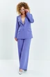 Костюм брючный 620 сиреневый Euro Moda