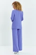 Костюм брючный 620 сиреневый Euro Moda фото 2