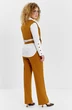 Костюм брючный 622 горчичный Euro Moda фото 2