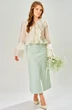 Юбка 20822 мятное суфле FITA фото 3