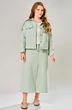 Костюм с юбкой 4203 мятное суфле FITA фото 3