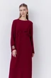Платье 2066-01 бургунди FLAIM фото 4
