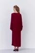 Платье 2066-01 бургунди FLAIM фото 2