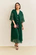 Платье 2110-2 зеленый FLAIM фото 3