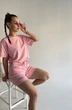 Костюм с шортами ФС-20 розовый Faldas