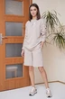 Костюм с шортами 3876 беж FantaziaMod