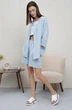 Костюм с шортами 4245 голубой FantaziaMod