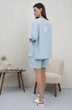 Костюм с шортами 4245 голубой FantaziaMod