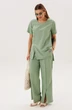 Костюм брючный 4847-1 зеленый FantaziaMod
