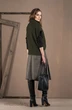 Костюм с юбкой 3031-1 хаки Deesses