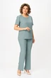 Костюм брючный 1640 мята Fortuna. Шан-Жан