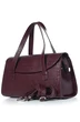 Сумка 37823 бордо + коричневый GALANTEYA
