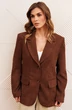 Жакет 15377 коричневый GIZART фото 5