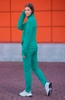 Спортивный костюм 3005 зеленый GO wear