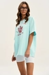 Футболка F1001GB-21-01 небесная бирюза GO wear