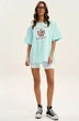 Футболка F1001GB-21-01 небесная бирюза GO wear
