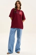 Футболка F1001NO-12-01 вишня GO wear