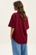 Футболка F1001NO-12-01 вишня GO wear