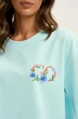 Футболка F1001V-21-01 небесная бирюза GO wear