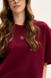 Футболка F1001F-12-01 вишня GO wear