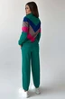 Спортивный костюм f3025-23-02 зеленый GO wear