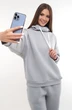 Спортивный костюм f3044-29-01 пепел GO wear