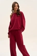 Костюм брючный F3074-12-01 вишня GO wear