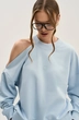 Костюм брючный F3074-29-1413 голубой GO wear