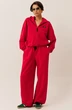 Костюм брючный F3102-11-02 красный GO wear