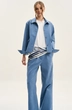 Костюм брючный F3109-29-1413 голубой GO wear