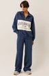 Спортивный костюм F3177-20-01 индиго GO wear