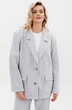 Жакет f4105-50-04 серый меланж GO wear