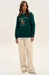 Джемпер F4107E-25-02 изумруд GO wear
