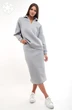 Костюм с юбкой f7037-29-01 пепел GO wear