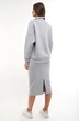 Костюм с юбкой f7037-29-01 пепел GO wear