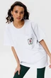 Футболка f1005f-01-01 белый GO wear